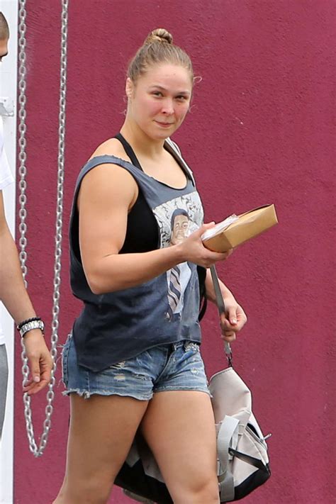 rousey nude|Newsflash: Ronda Rousey loves to walk around the house in the。